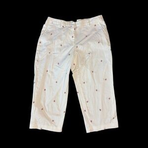 Briggs New York White Garment with Red Accents